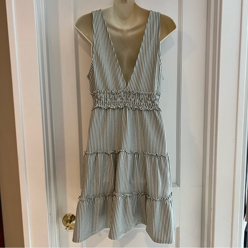NWOT Soft and Simple Striped Sleeveless Dress - Picture 5 of 9